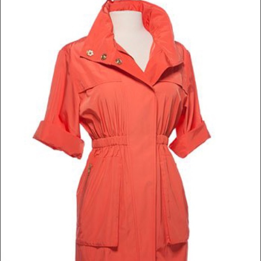 Ali Ro Red rain jacket
